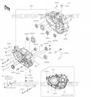 CARTER MOTEUR(S) pour Kawasaki KLX300SM 2023