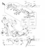 CHASSIS EQUIPMENT ELECTRIQUE pour Kawasaki KLX300SM 2023