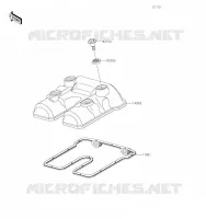 COUVRE CULASSE pour Kawasaki KLX300SM 2023