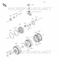 EMBRAYAGE pour Kawasaki KLX300SM 2023