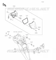 FEUX ARRI&Egrave;RE(S) pour Kawasaki KLX300SM 2023