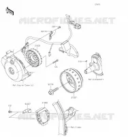 GENERATEUR pour Kawasaki KLX300SM 2023
