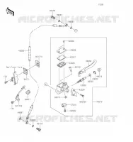 MAITRE CYLINDRE AV pour Kawasaki KLX300SM 2023