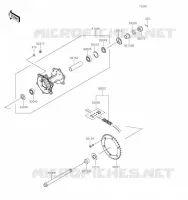 MOYEU ARRIERE pour Kawasaki KLX300SM 2023
