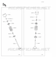 SOUPAPE pour Kawasaki KLX300SM 2023