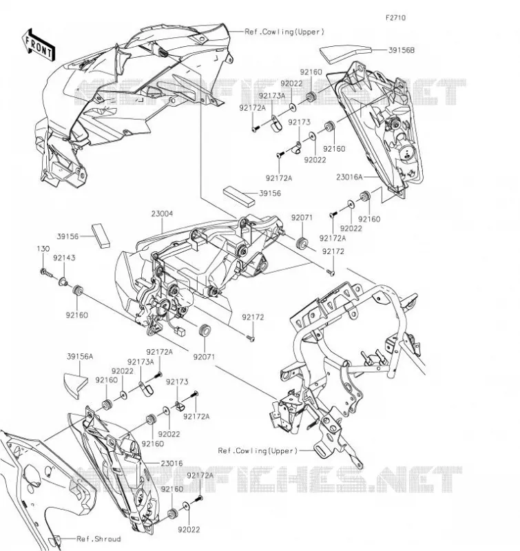 OPTIQUE(S) Kawasaki MOTOS 1000 2023 VERSYS 1000 SE  KLZ1000DPFNL