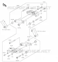 ACCESSOIRE(SHROUD SLIDER) pour Kawasaki Z1000 R EDITION 2023