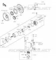 DEMARREUR pour Kawasaki Z1000 R EDITION 2023