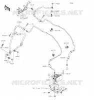 DURITE DE FREIN pour Kawasaki Z1000 R EDITION 2023