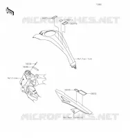 ETIQUETTES pour Kawasaki Z1000 R EDITION 2023