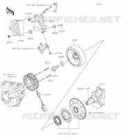 GENERATEUR pour Kawasaki Z1000 R EDITION 2023