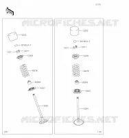 SOUPAPE pour Kawasaki Z1000 R EDITION 2023