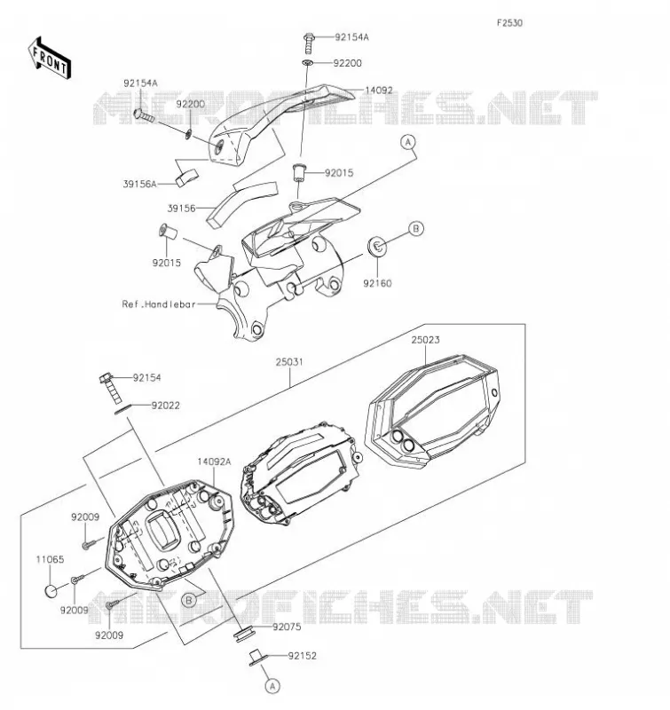 COMPTEURS Kawasaki MOTOS 1000 2023 Z1000 R EDITION  ZR1000JPFNN