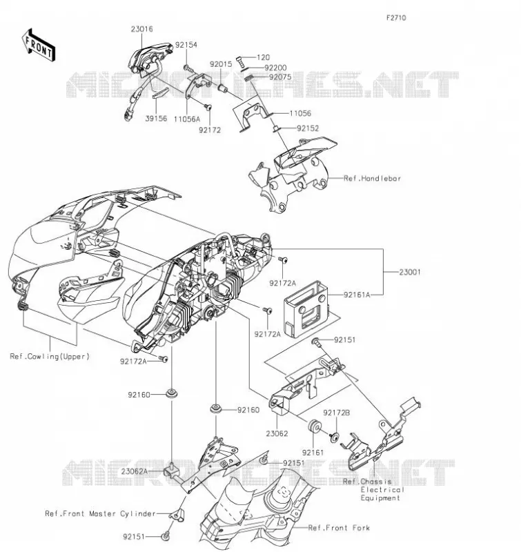 OPTIQUE(S) Kawasaki MOTOS 1000 2023 Z1000 R EDITION  ZR1000JPFNN