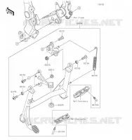 ACCESSOIRE(Center Stand) pour Kawasaki Z900RS SE 2023