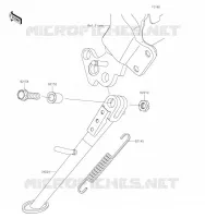 BEQUILLES pour Kawasaki Z900RS SE 2023