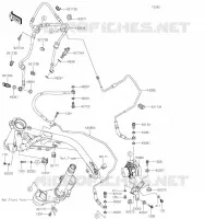 DURITE DE FREIN pour Kawasaki Z900RS SE 2023