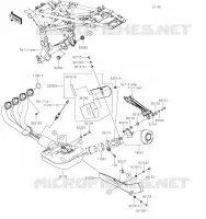 &Eacute;CHAPPEMENT pour Kawasaki Z900RS SE 2023