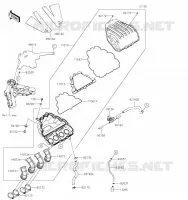 FILTRE A AIR pour Kawasaki Z900RS SE 2023