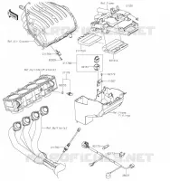 INJECTION CARBURANT pour Kawasaki Z900RS SE 2023