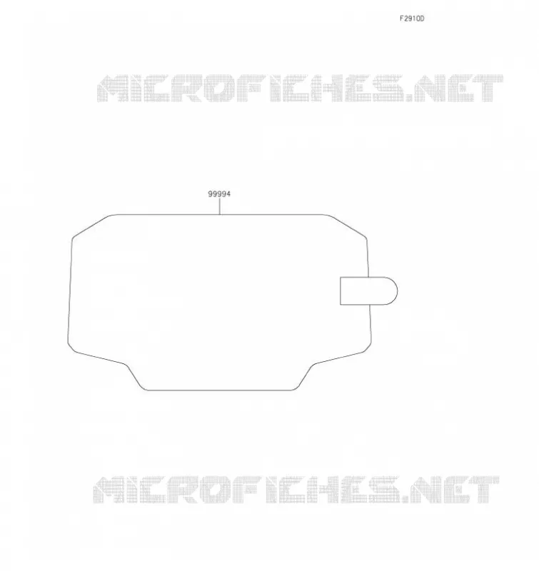 ACCESSOIRE(Scratch Resistant Film) Kawasaki MOTOS 1000 2023 NINJA ZX-10R  ZX1002LPFAL
