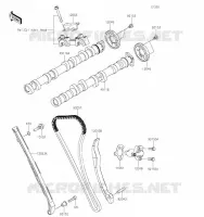 ARBRE A CAME/TENDEUR pour Kawasaki NINJA ZX-10R 2023