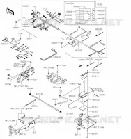 CHASSIS EQUIPMENT ELECTRIQUE pour Kawasaki MULE PRO-FXT 2023