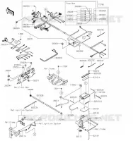 CHASSIS EQUIPMENT ELECTRIQUE pour Kawasaki MULE PRO-FXT 2023
