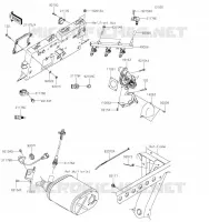INJECTION CARBURANT pour Kawasaki MULE PRO-FXT 2023
