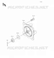 MOYEU AVANT/FREIN pour Kawasaki MULE PRO-FXT 2023