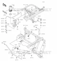 SYSTEME D'EVAPORATION CARBURANT(CA) pour Kawasaki MULE PRO-FXT 2023