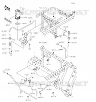 SYSTEME D'EVAPORATION CARBURANT(CA) pour Kawasaki MULE PRO-FXT 2023