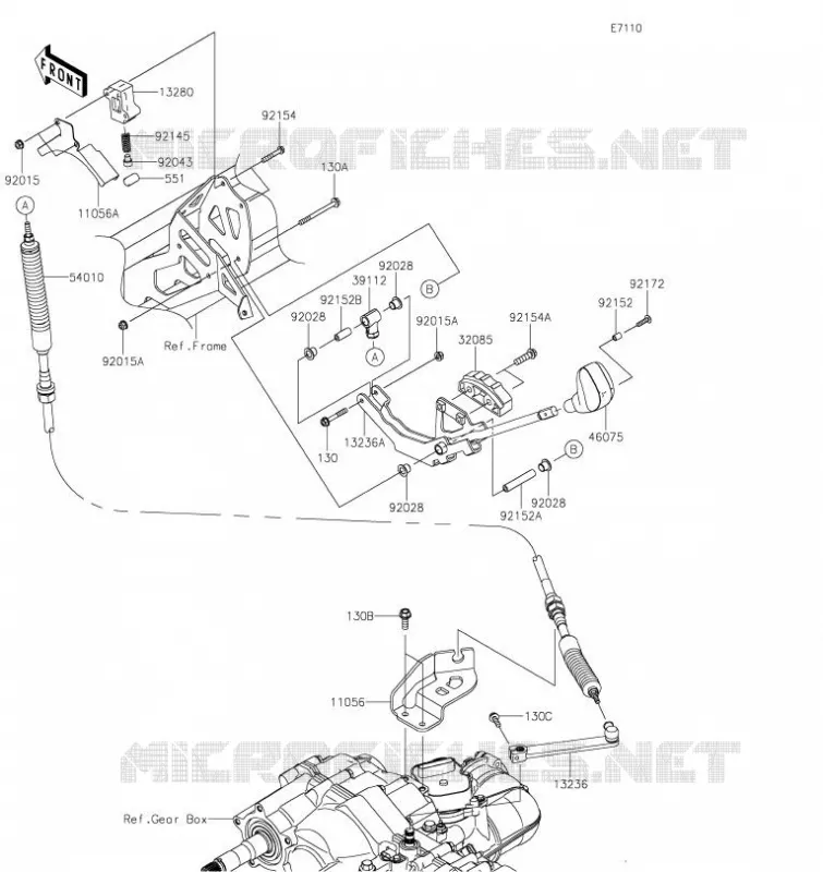 CONTROLE Kawasaki SSV 820 2023 MULE PRO-FXT  KAT820CPFNN