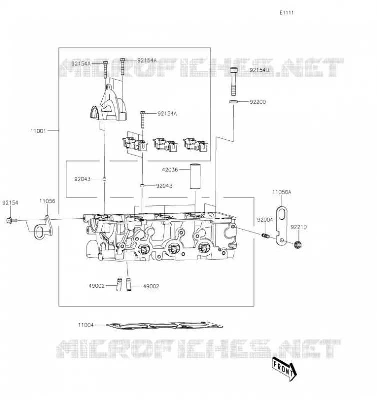 CULASSE Kawasaki SSV 820 2023 MULE PRO-FXT  KAT820CPFNN