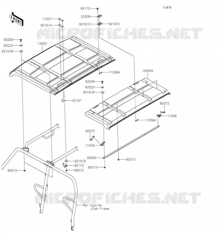 TOIT Kawasaki SSV 1000 2022 MULE PRO-FXT  KAT820FNFNN