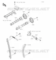 ARBRE A CAME/TENDEUR pour Kawasaki TERYX KRX 1000 2023