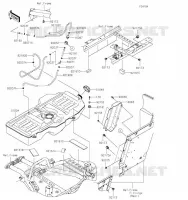 RESERVOIR CARBURANT(CN,US) pour Kawasaki TERYX KRX 1000 2023