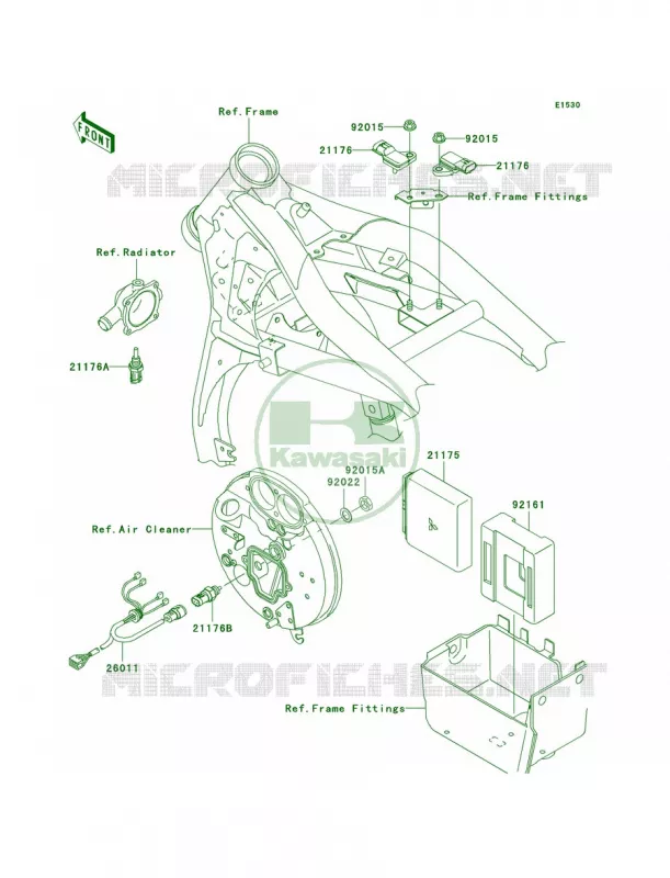 Fuel Injection Kawasaki MOTOS 1600 2007 Vulcan 1600 Mean Streak  VN1600B7F