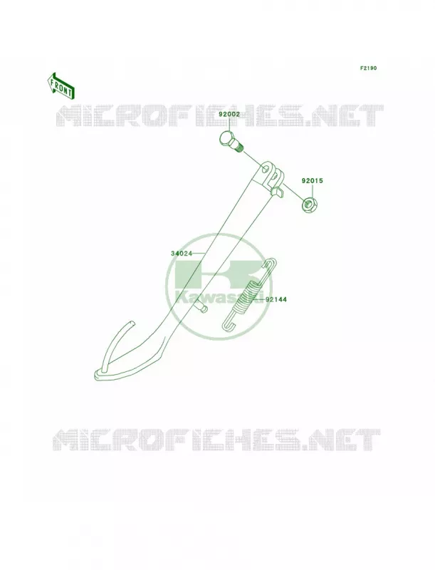 Stands Kawasaki MOTOS 500 2006 Vulcan 500 LTD  EN500C6F