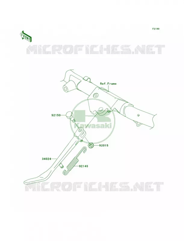 Stands Kawasaki MOTOS 1500 2006 Vulcan 1500 Classic  VN1500T6F