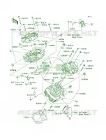 Cylinder Head  1600 kawasaki-moto 2006 Vulcan 1600 Classic 11