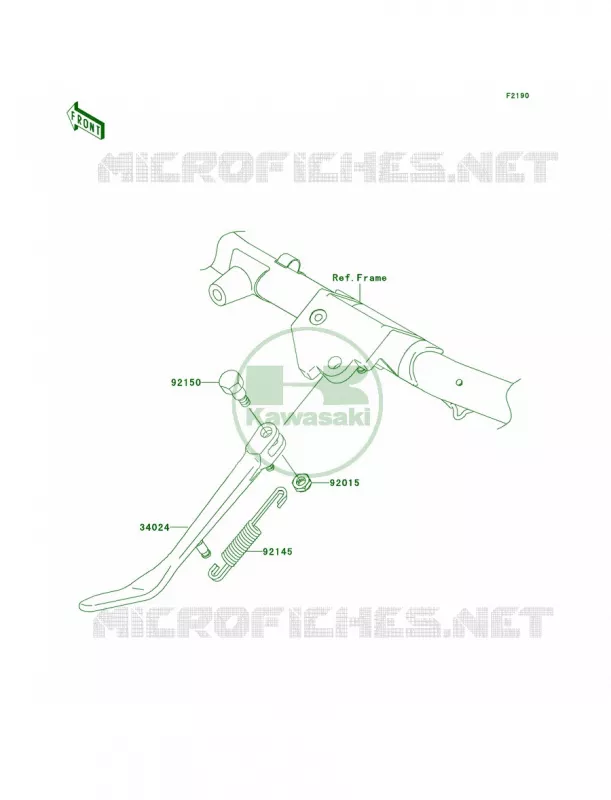 Stands Kawasaki MOTOS 1500 2005 Vulcan 1500 Classic  VN1500-N4