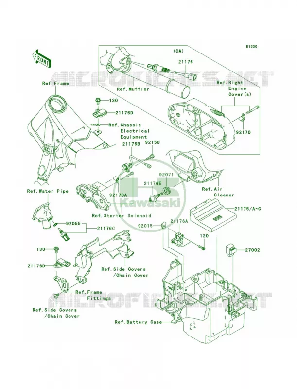 Fuel Injection Kawasaki MOTOS 2000 2005 Vulcan 2000  VN2000-A2