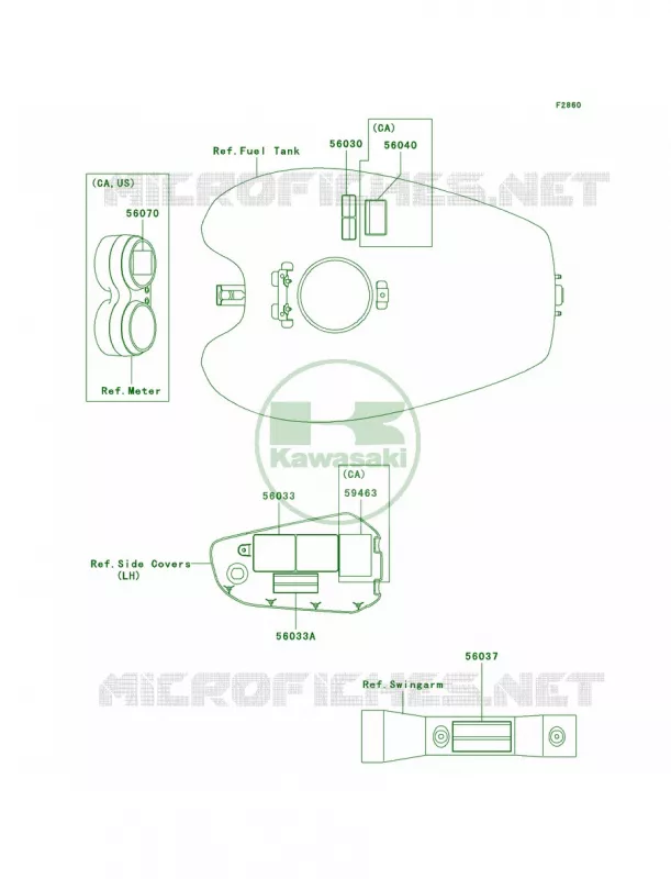 LabelsVN1500-P1 Kawasaki MOTOS 1500 2002 Vulcan 1500 Mean Streak  VN1500-P1