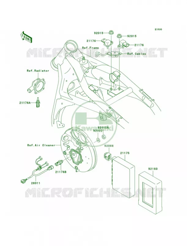 Fuel Injection Kawasaki MOTOS 1500 2000 Vulcan 1500 Classic Fi  VN1500-N1