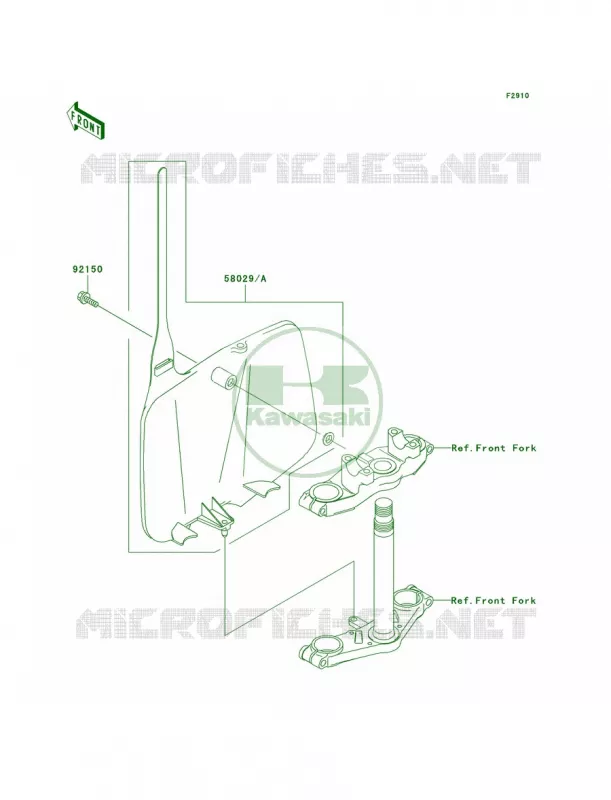 Accessory Kawasaki MOTOS 110 2004 KLX110  KLX110-A3