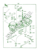 Carburetor pour Kawasaki LTD 1988