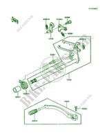 Gear Change Mechanism pour Kawasaki LTD 1988