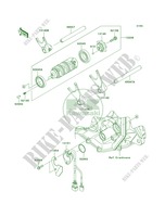 Gear Change DrumShift Forks pour Kawasaki Ninja ZX-6R 2012