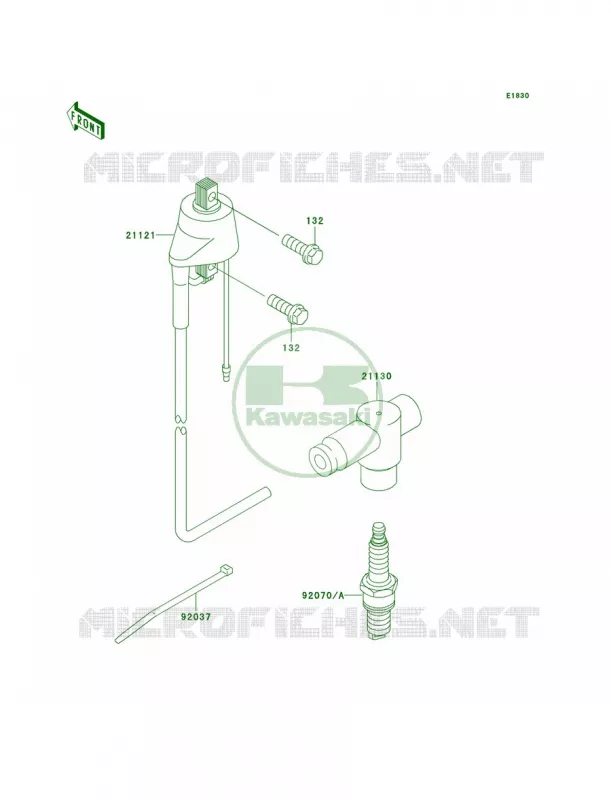 Ignition System Kawasaki MOTOS 220 2003 KDX220R  KDX220-A10